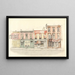 Avenue Atlantique n° 257-263 - Miklos Suba — gerahmtes Bild an der Wand