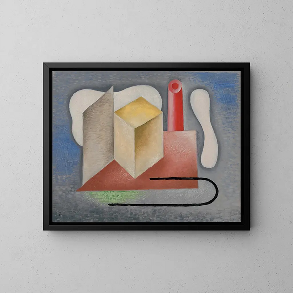 Fabrik - Mikuláš Galanda — gerahmtes Bild an der Wand