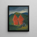Heuböden - Mikuláš Galanda — gerahmtes Bild an der Wand