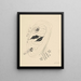 Rote Lippen - Mikuláš Galanda — gerahmtes Bild an der Wand