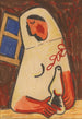 Frau sitzend - Mikuláš Galanda — Ansicht des Kunstwerks