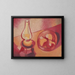 Stillleben mit einer Lampe - Mikuláš Galanda — gerahmtes Bild an der Wand
