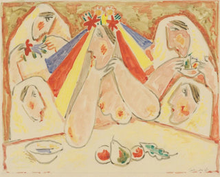 Die Braut - Mikuláš Galanda — Ansicht des Kunstwerks