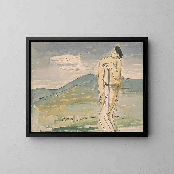 Unaven ptnik - Mikuláš Galanda — gerahmtes Bild an der Wand