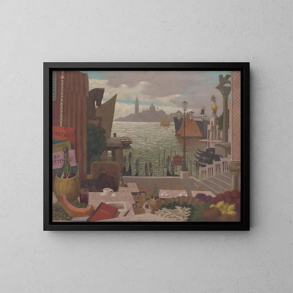 Souvenirs de Venise - Milan Thomka Mitrovský — gerahmtes Bild an der Wand