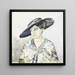 Portrait von Maria Schildknecht - Milly Slr — gerahmtes Bild an der Wand