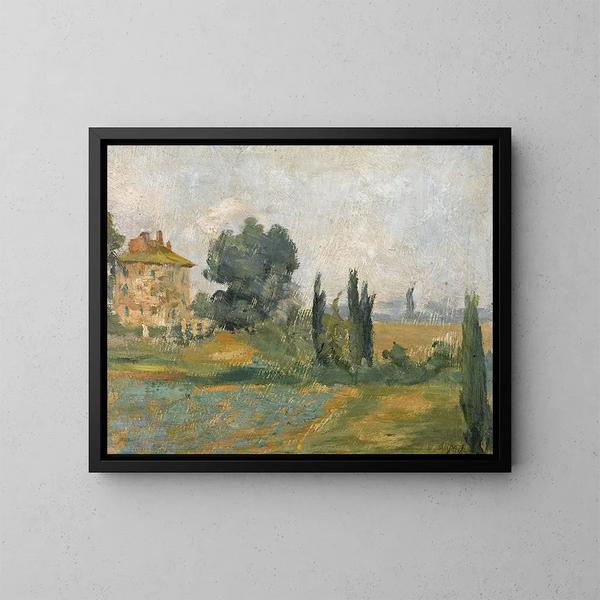 in den Hügeln - Miloš Jiránek — gerahmtes Bild an der Wand
