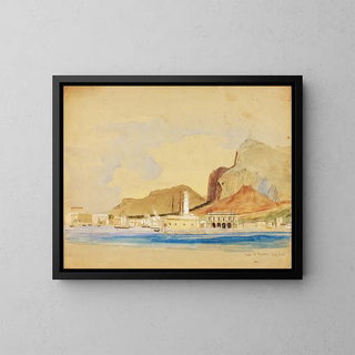 Moli à Palerme - Miner Kilbourne Kellogg — gerahmtes Bild an der Wand
