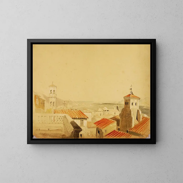 Place San Gregorio - Miner Kilbourne Kellogg — gerahmtes Bild an der Wand