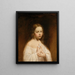 Portrait der Tochter von Hiram Powers - Miner Kilbourne Kellogg — gerahmtes Bild an der Wand