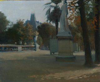 Garten der Tuileries in Paris - Minerva Chapman — Ansicht des Kunstwerks