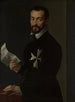 Portrait eines Malteser Ritters Wahrscheinlich Fra Jacopo Salviati - Mirabello Cavalori — Ansicht des Kunstwerks