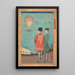 eines Ballons - Miyagi Gengyo — gerahmtes Bild an der Wand