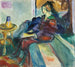Modell sitzend auf dem Sofa II - Edvard Munch — Ansicht des Kunstwerks