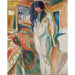 Reproduktion des Gemäldes Modell der Korbstuhls - Edvard Munch