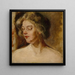 Modell des blonden Studios - Alice Pike Barney — gerahmtes Bild an der Wand
