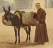 Mönch mit seinem Paket - Frederik Christian Lund — Ansicht des Kunstwerks