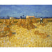 Reproduktion des Gemäldes Weizenfeld in der Provence - Vincent van Gogh