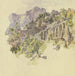 Kloster in den Bergen mit großen Terrassen und Treppen - Johann Nepomuk Rauch — Ansicht des Kunstwerks