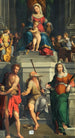 Madone en majesté avec des saints - Monogrammiste ED — Ansicht des Kunstwerks