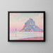 Mont Saint-Michel, Sonnenuntergang – Paul Signac (1897)