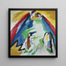 Berg - Wassily Kandinsky — gerahmtes Bild an der Wand