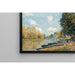 Reproduktion des Gemäldes Moret: Die Ufer des Loing - Alfred Sisley