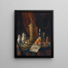 Stillleben mit Deckelkrug - Moritz Mansfeld — gerahmtes Bild an der Wand