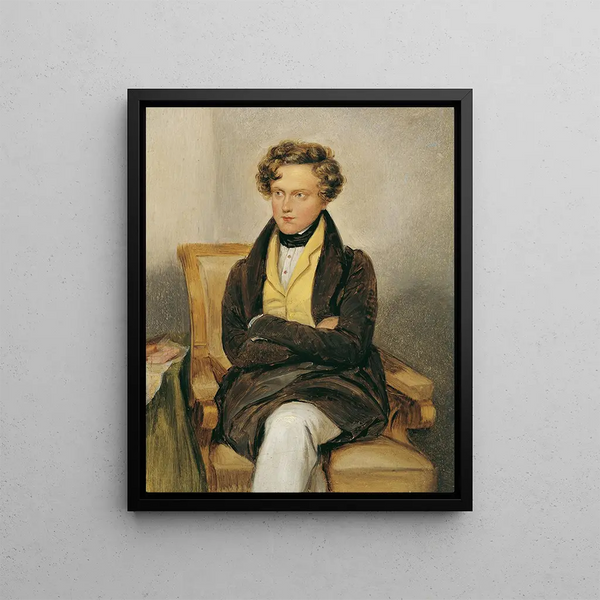 Moritz Michael Daffinger - Der Herzog Von Reichstadt.webp