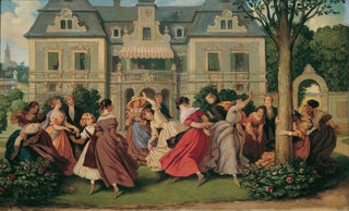 Moritz von Schwind - Gesellschaftsspiel.webp