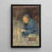 Der Töpfer - Mortimer Menpes — gerahmtes Bild an der Wand