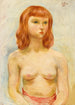 Junge Blonde Frau - Moïse Kisling — Ansicht des Kunstwerks