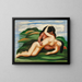 Der Schiffsbruch - Moïse Kisling — gerahmtes Bild an der Wand