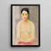 Akt - Moïse Kisling — gerahmtes Bild an der Wand