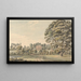 Maison Bevere près de North Claines, Worcestershire - Moses Griffith — gerahmtes Bild an der Wand