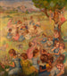 Kinder beim Spielen und Sport I - Moses Soyer — Ansicht des Kunstwerks