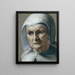 Alte - Moses ter Borch — gerahmtes Bild an der Wand