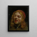 Selbstporträt Das sogenannte Porträt von Jan Fabus - Moses ter Borch — gerahmtes Bild an der Wand