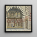 Moschee Kait Bey in Kairo - Fritz Hauck — gerahmtes Bild an der Wand