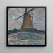 Windmühle - Piet Mondrian — gerahmtes Bild an der Wand