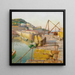 Mousehole - Harold Harvey — gerahmtes Bild an der Wand