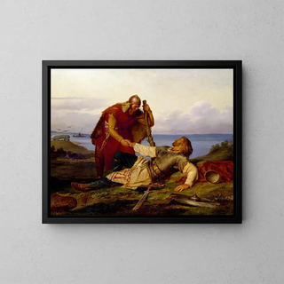 Mrten Eskil Winge - Hjalmar Parting From Orvar Odd After The Fight on Sams.webp