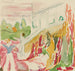 Mte ved veranda - Edvard Munch — Ansicht des Kunstwerks