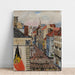 Reproduktion des Gemäldes Musik in Vlaanderenstraat - James Ensor