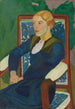 Portrait von Varvara Klimovich Toper - Nadezhda Lermontova — Ansicht des Kunstwerks