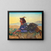 Sphinx - Nadezhda Lermontova — gerahmtes Bild an der Wand