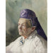Reproduktion des Gemäldes Naise Portree (Tanuga) (1900) - Konrad Mägi
