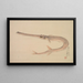 Fisch-Nadel Yagara - Nakajima Raishō — gerahmtes Bild an der Wand
