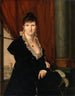 Portrait einer Dame - Nanine Vallain — Ansicht des Kunstwerks