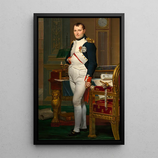 Napoleon in seinem Arbeitszimmer von Jacques-Louis David